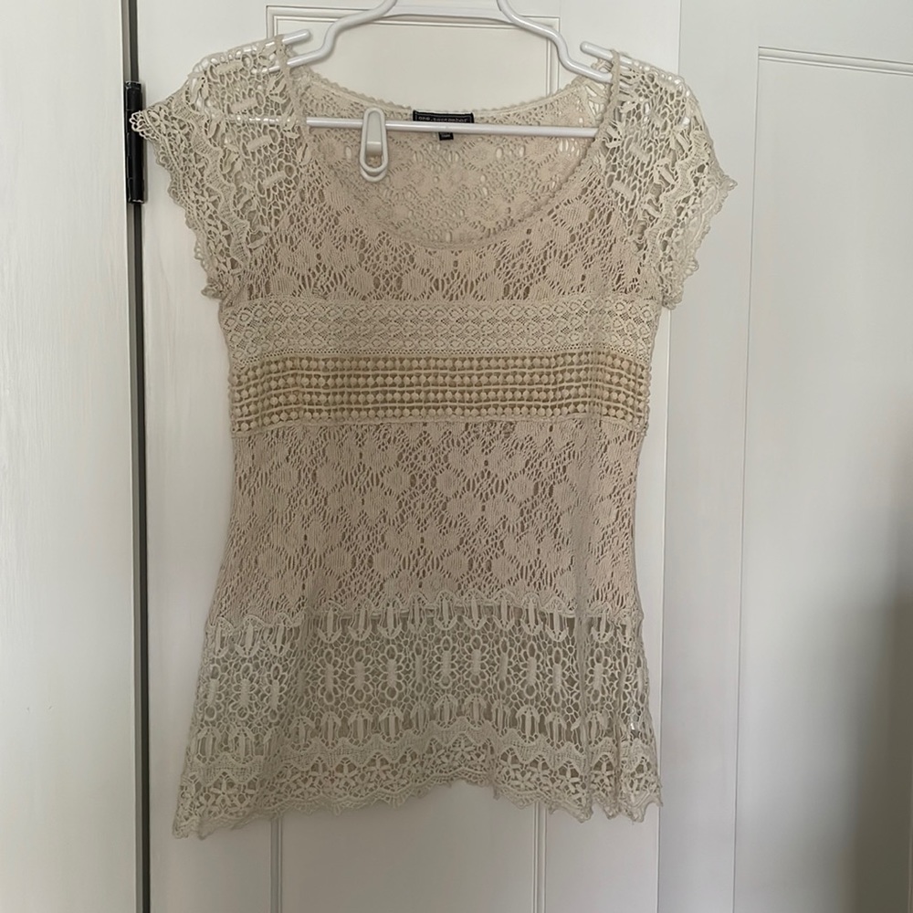 Anthropologie < lace top